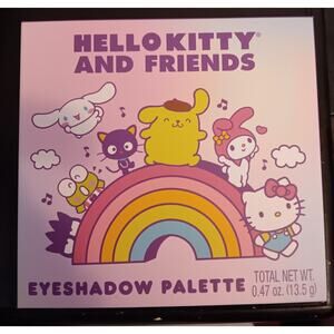 Hello Kitty And Friends Eyeshadow Palette, 12 Shades, Flipbopen Lid, New .47oz
